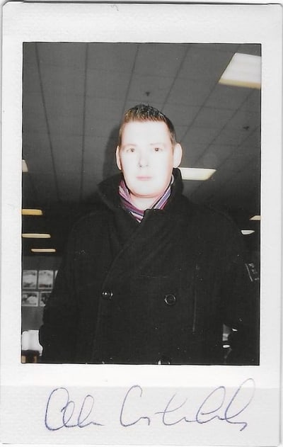Lee, photographed by Alan Curbishley