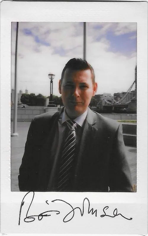Lee, photographed by Boris Johnson