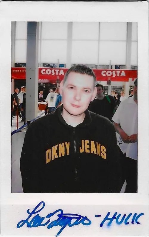 Lee, photographed by Lou Ferrigno