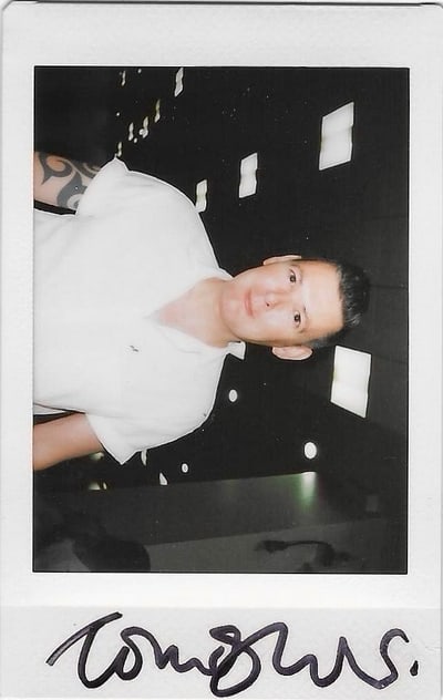 Lee, photographed by Tom Burke